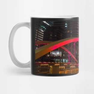 Lighted Bridge Austin TX Texas Mug